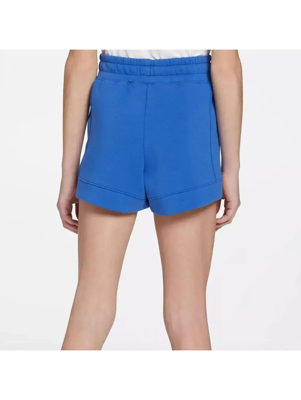 (C271) DSG Girls Sport Fleece Athletic Sweat Shorts Beaucoup Blue Size Medium